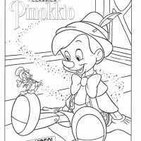 Kleurplaten Pinokkio Pinokkio Kleurboek Kleurplaten