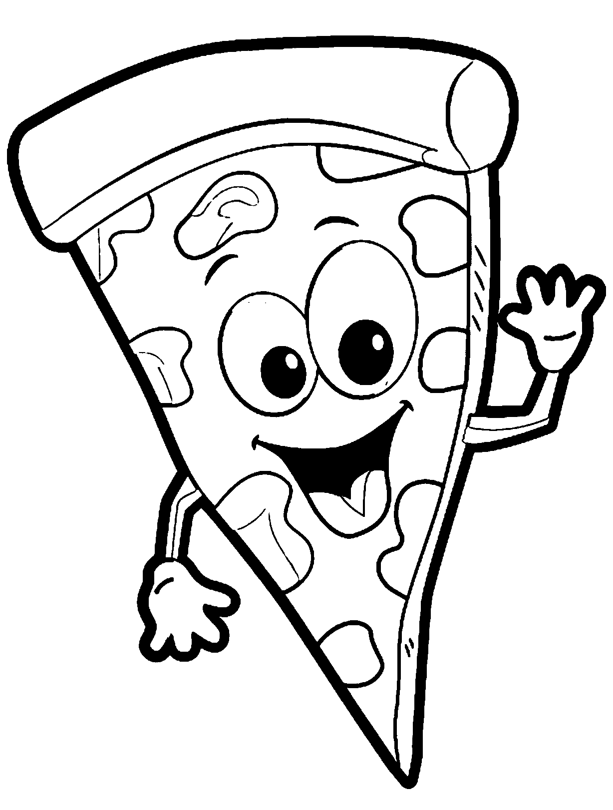 Pizza Coloring Pages Wecoloringpage Shopkins Colouring Pages Kids Printable Coloring