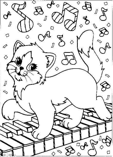 Kids N Fun Coloring Page Cats And Dogs Cats And Dogs Tinkerbell Coloring Pages Colori