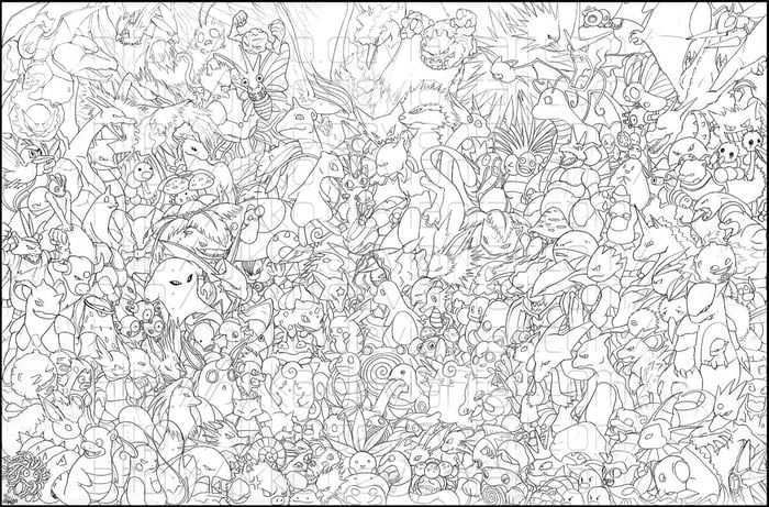 First 151 Pokemons In 2020 Pokemon Coloring Pages Pokemon Coloring Pokemon