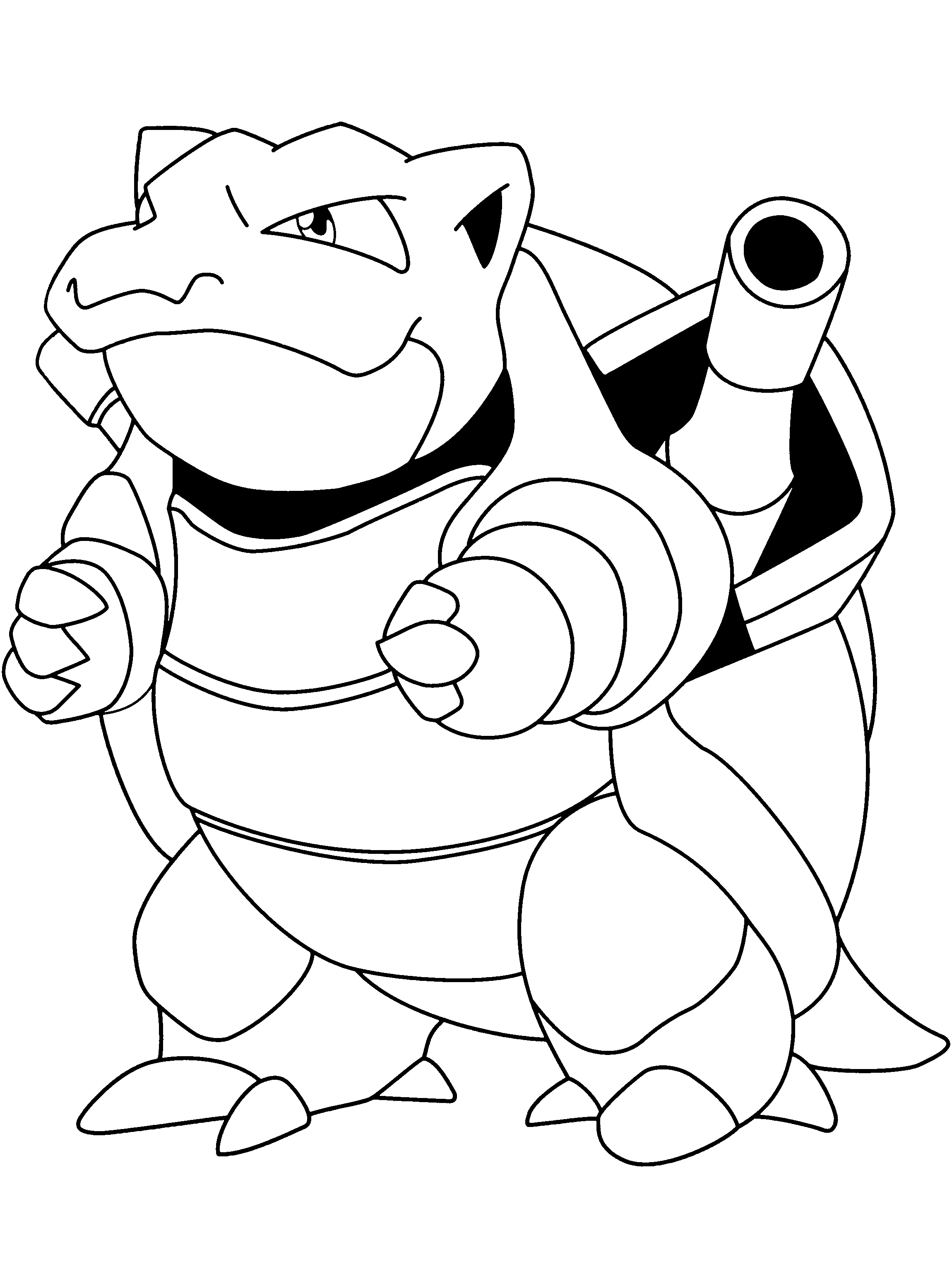 pokemon-kleurplaten-blastoise