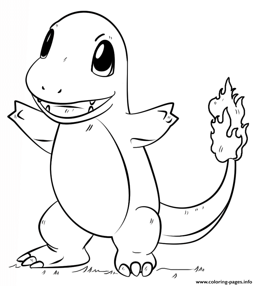 Print Charmander Pokemon Go Coloring Pages Pokemon Coloring Pages Pokemon Coloring Po
