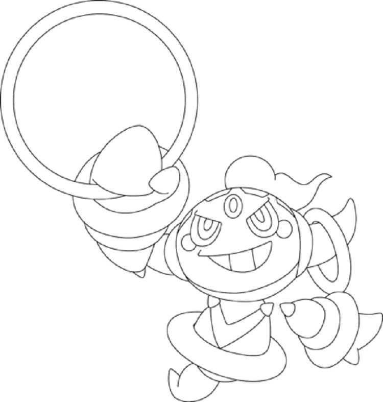 Pokemon Coloring Pages Hoopa Kleurplaten Pokemon Tekenen