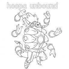 Hoopa Unbound Pokemon Coloring Pokemon Coloring Pages Coloring Pages