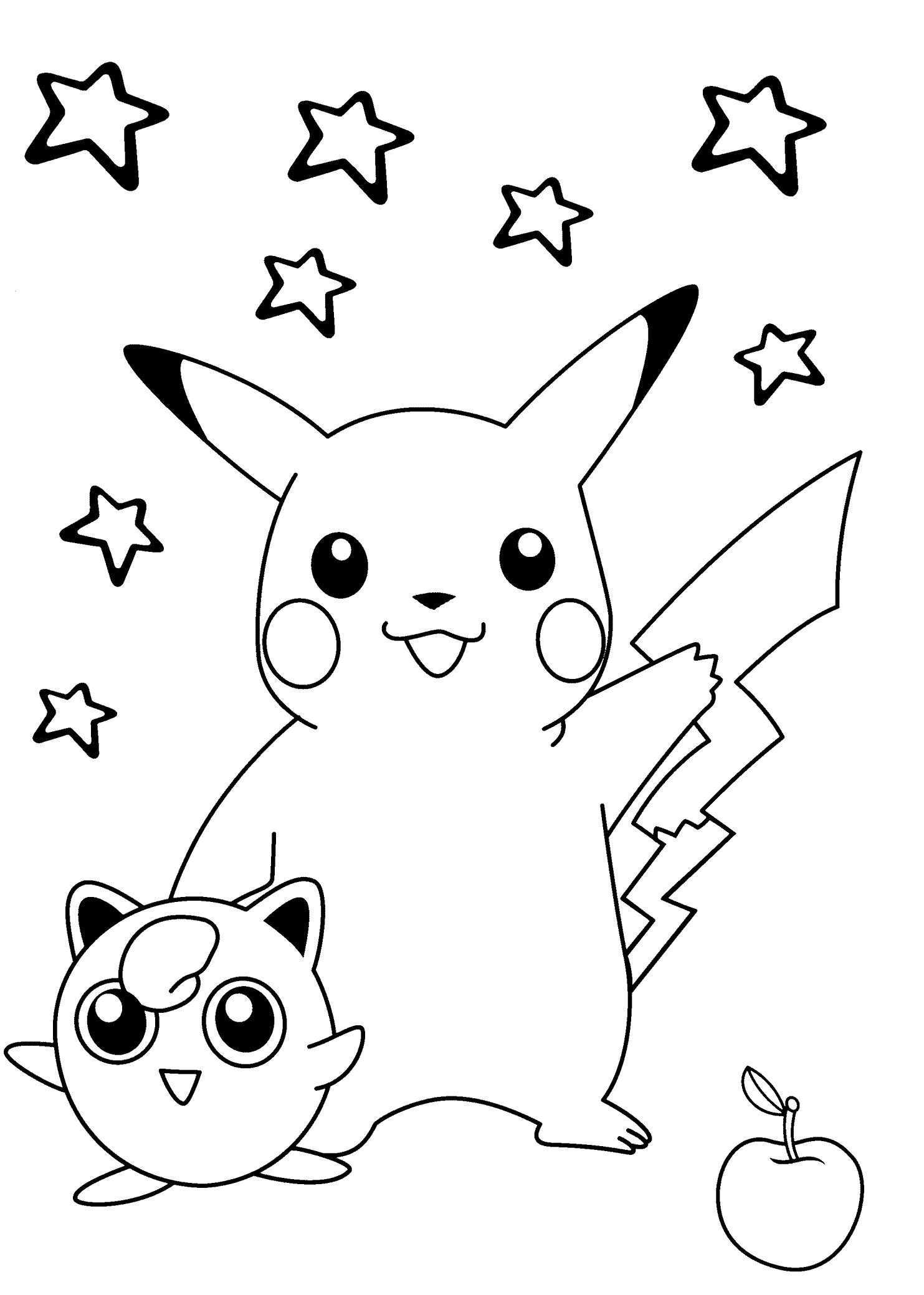 Pokemon Jigglypuff Coloring Pages From The Thousand Images On The Web About Pokemon J