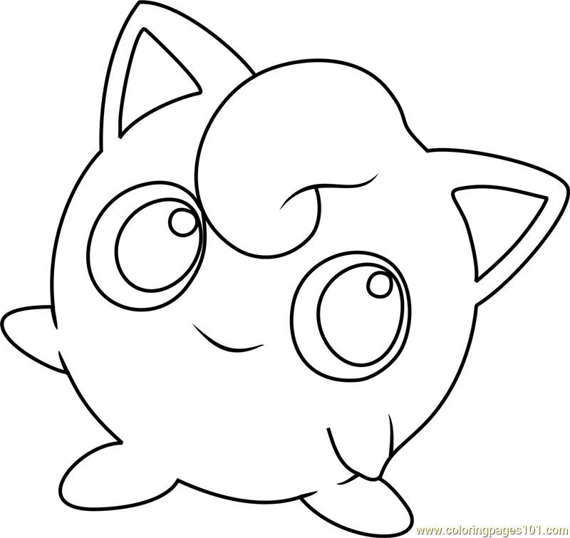 Jigglypuff Pokemon Coloring Pokemon Coloring Pages Pokemon Coloring Sheets