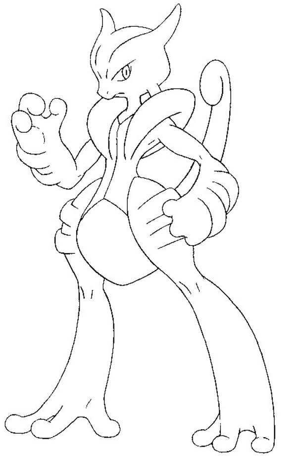 Mega Mewtwo X Coloring Page Mega Mewtwo X Coloring Page Pokemon Coloring Pages Pokemo