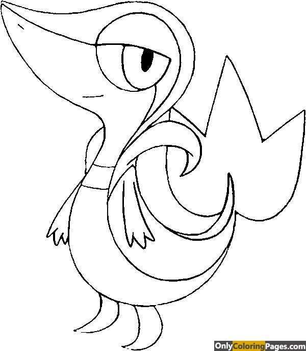 Snivy Coloring Pages Pokemon Coloring Pages Pokemon Coloring Coloring Pages