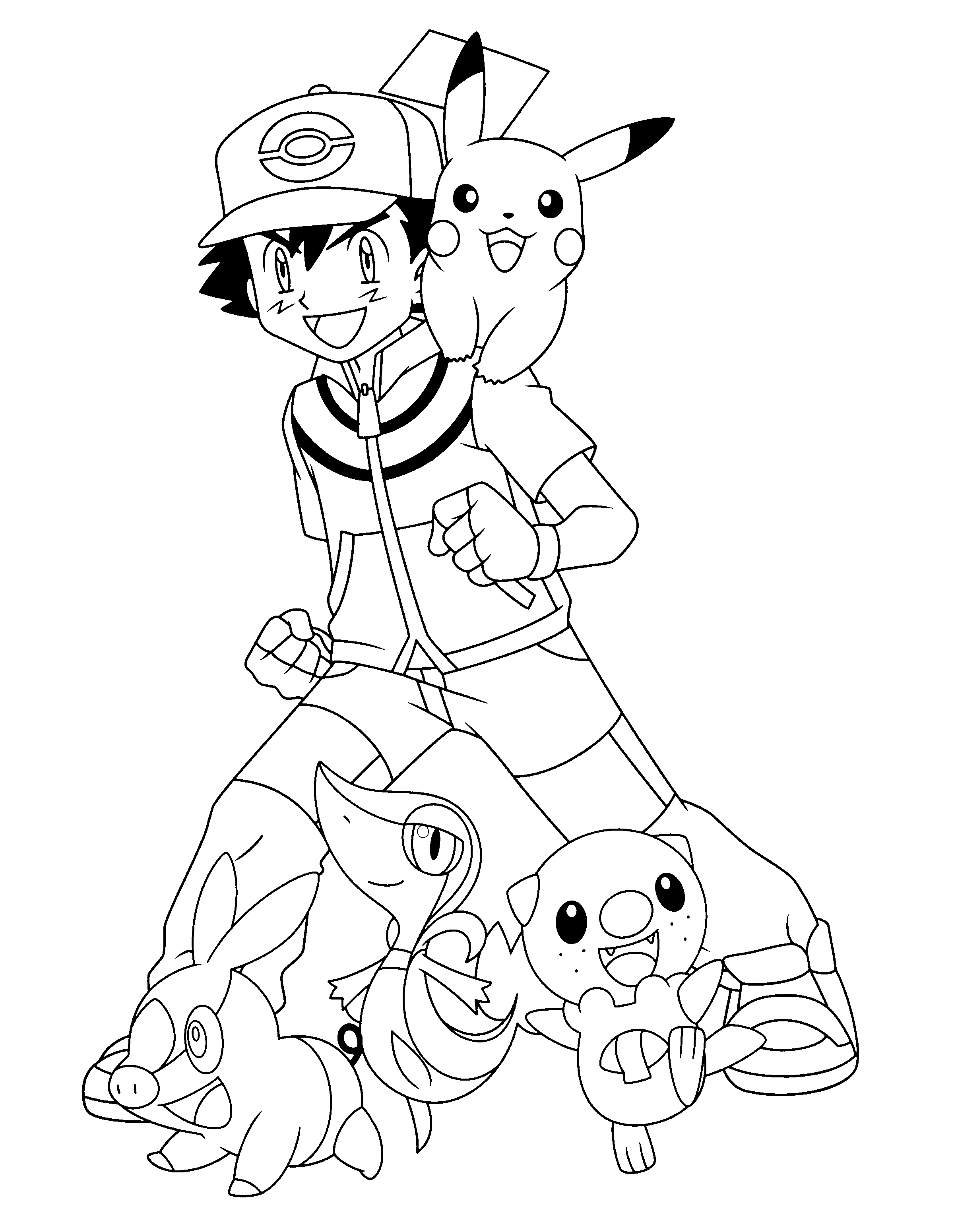 Free Download Pokemon Ash Coloring Pages Pokemon Coloring Pages Pokemon Coloring Aven