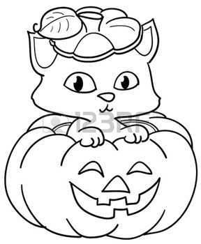 Pompoen Kleurplaat Google Zoeken Halloween Tekeningen Halloweenknutsels Kinderkleurpl