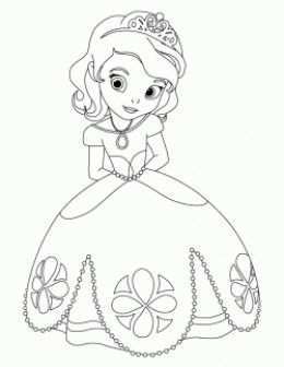 Sofia The First Disney Coloring Pages Princess Coloring Pages Disney Princess Colors