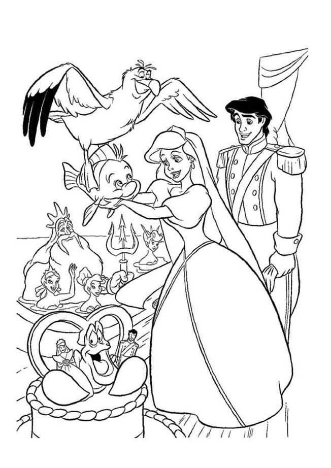 Disney Prinses Kleurplaat Mermaid Coloring Pages Disney Princess Coloring Pages Disne