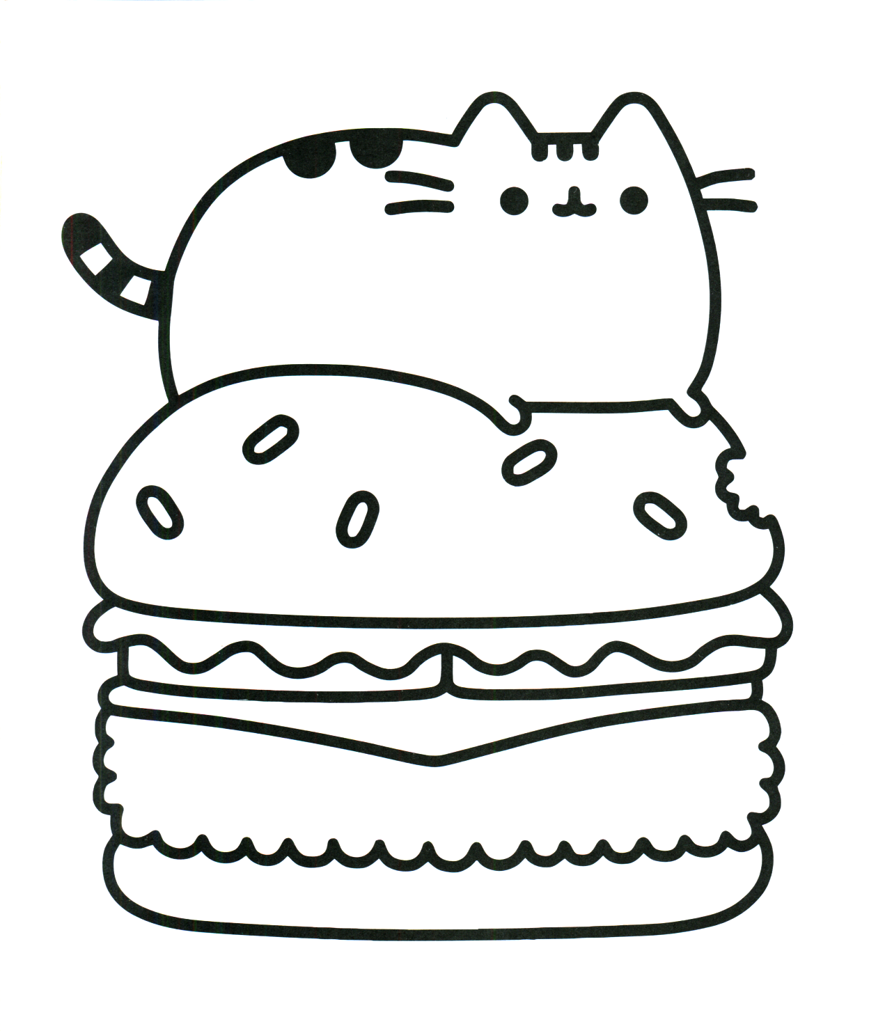 Pusheen Coloring Book Pusheen Pusheen The Cat Cartoon Coloring Pages Pusheen Coloring