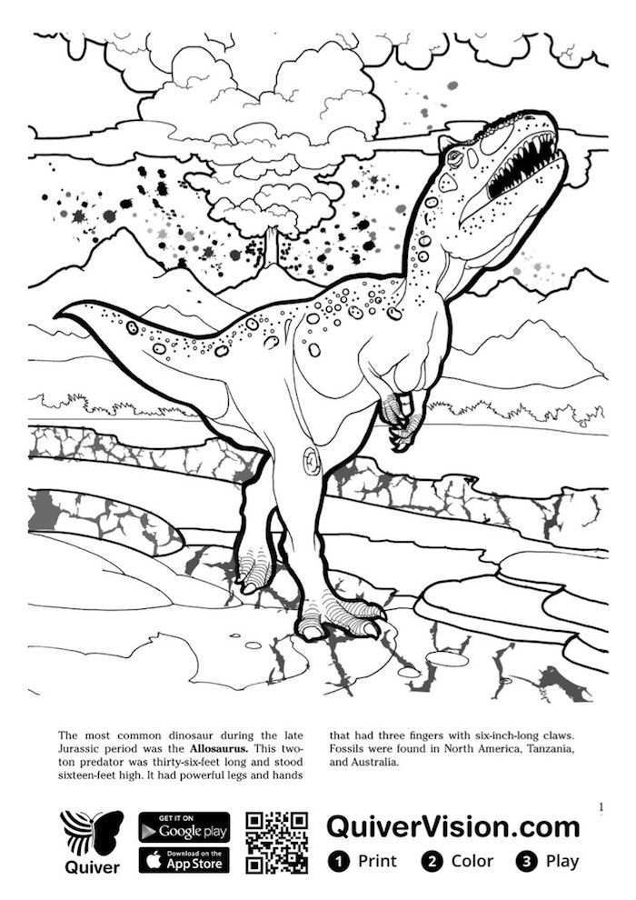 Quiver Kleurplaat 15 Topkleurplaat Nl Kleurplaten Dinosaurussen Dinosaurus