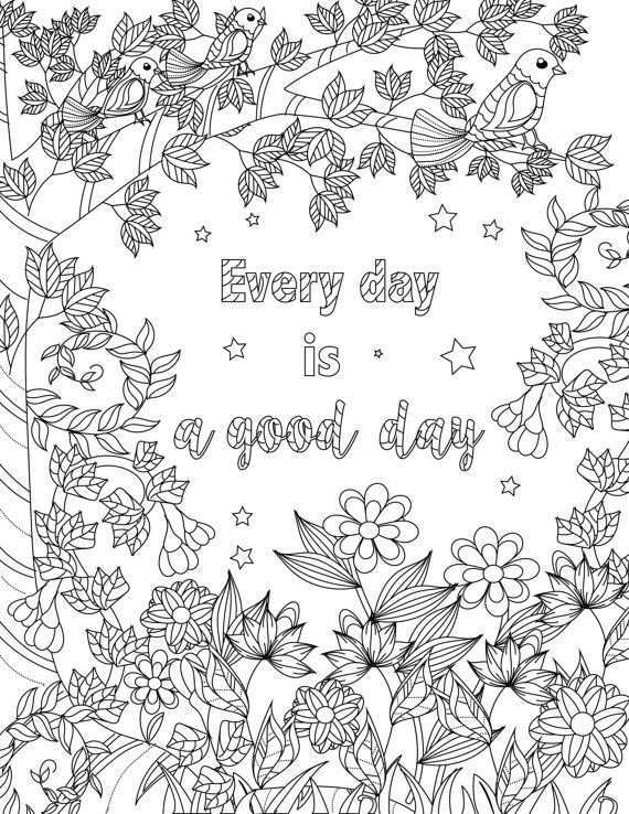 Pin On Words Colouring Pages For Adults