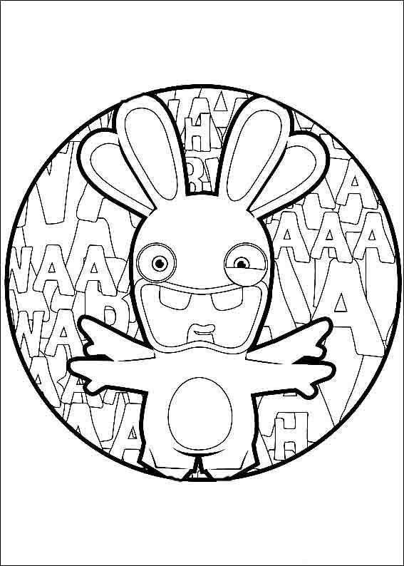 Rabbids Invasion Coloring Pages 2 Coloring Books Coloring Pages Online Coloring Pages