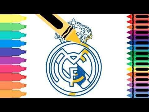 How To Draw Real Madrid Badge Drawing The Real Badge Coloring Pages For Kids Tanimate