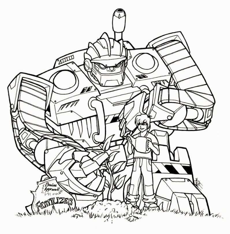 Transformer Rescue Bots Coloring Pages Transformers Rescue Bots Coloring Pages Transf