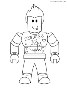 Roblox Coloring Pages Print And Color Com Pirate Coloring Pages Love Coloring Pages C