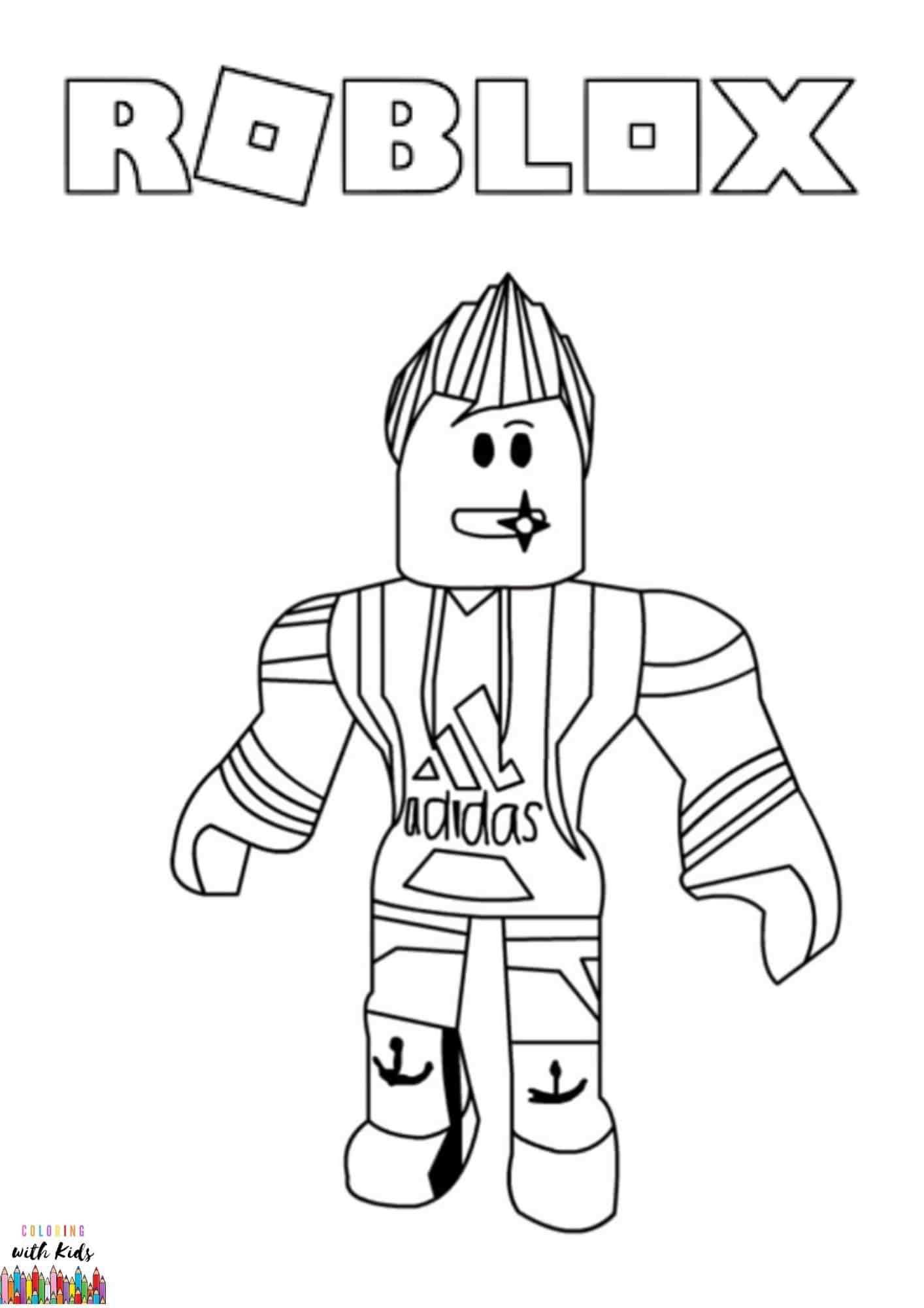 Roblox Avatar Drawing Coloring Page Image Credit Roblox Avatar Drawing By Yadia Cheni