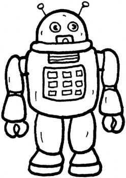 Robot From Mars Coloring Page Super Coloring Space Coloring Pages Coloring Pages For