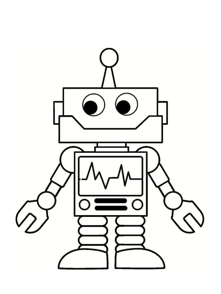 Robot Coloring 30 Drawings To Print For Free Coloring Drawings Free Print Robot Robot