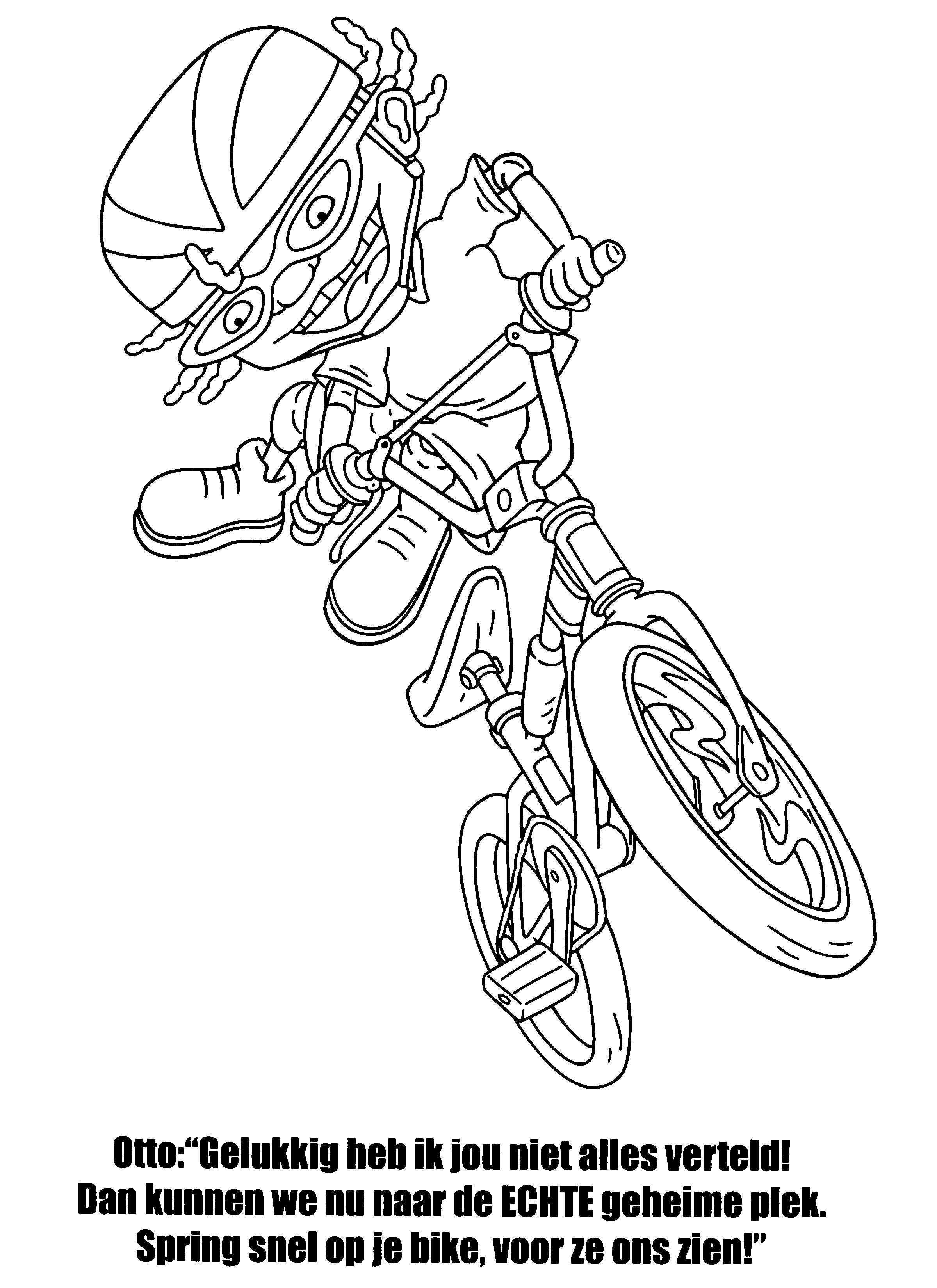 Dibujos Para Colorear Rocket Power 15 Tegninger Rock Born