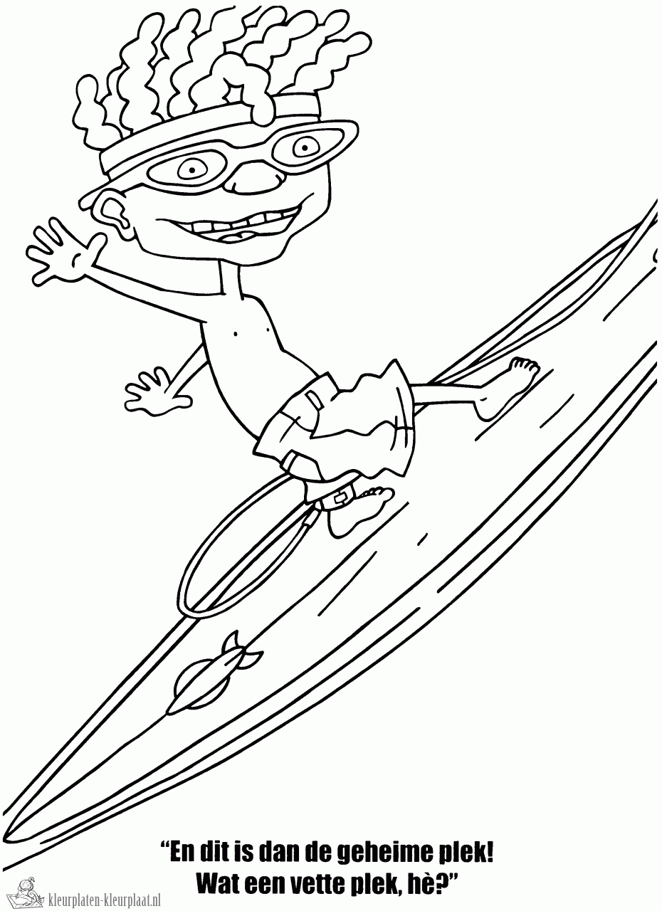 Otto Surf Rocket Power Desenhos Para Colorir Criancas Para Colorir