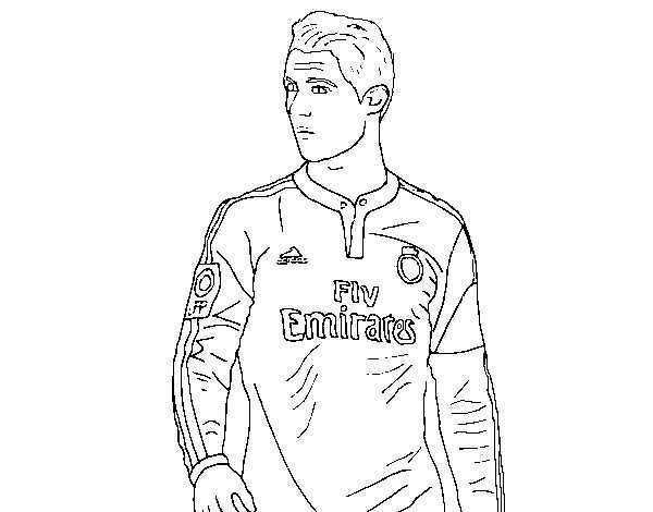Dibujos Para Colorear De Cristiano Ronaldo Coloring Pages Sports Coloring Pages Ronal