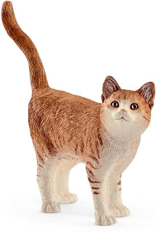 Schleich Kat 13836 Poes Speelfiguur Farm World 6 6 X 1 7 X 5 6 Cm In 2020 Kattenspeel