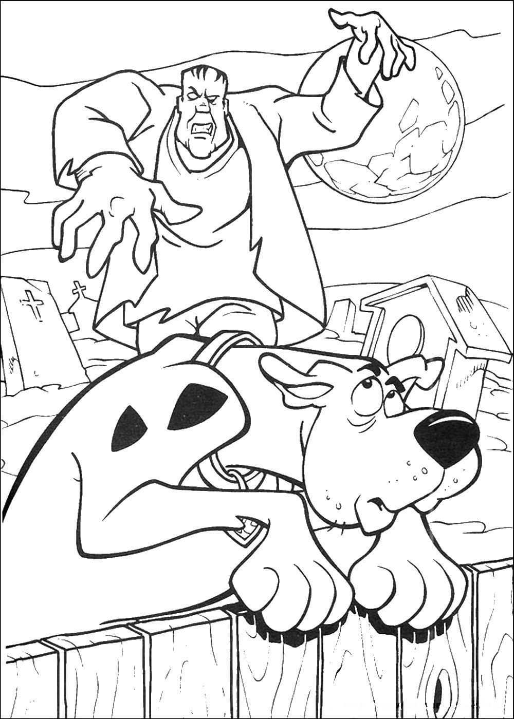 Coloring Pages Scooby Doo Free Coloring Pages Of Scooby Doo Scooby Doo Coloring Pages