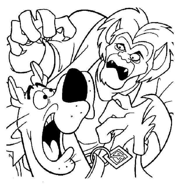 Scooby Doo Villains Coloring Pages Monster Coloring Pages Scooby Doo Coloring Pages M