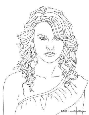 Image Detail For Taylor Swift Coloring Page Taylor Swift Coloring Pages Desenhos Infa