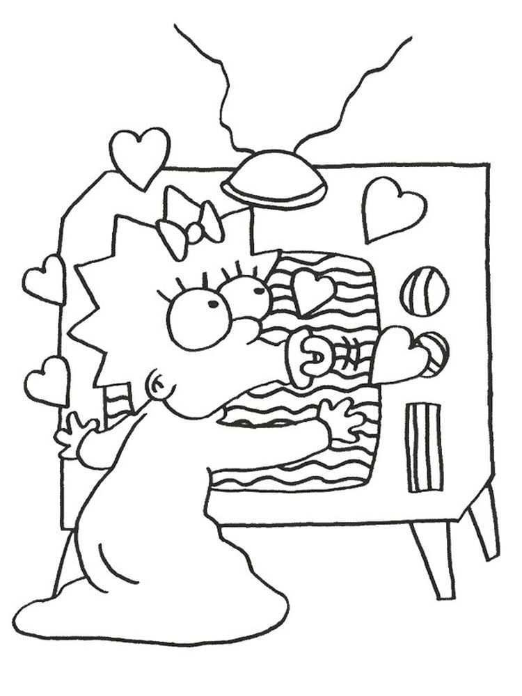 Coloring Pages Simpsons Pdf The Following Is Our Collection Of The Simpsons Coloring
