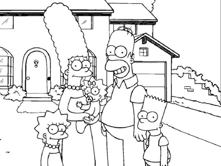 Nothing Found For The Simpsons Coloring Sheets To Print Cartoon Coloring Pages Family