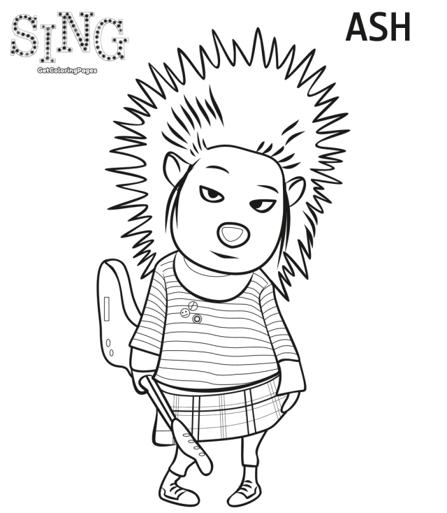Top 10 Sing Movie Coloring Pages Sing Movie Coloring Pages Cartoon Coloring Pages