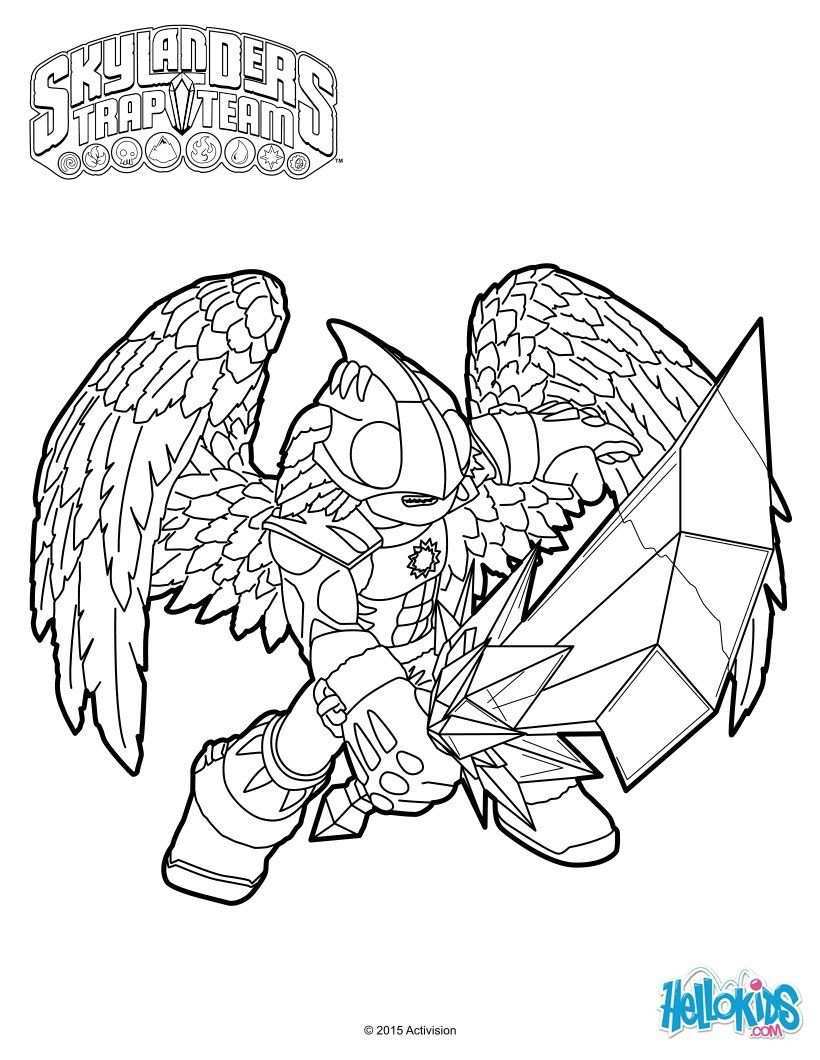 Skylanders Trap Team Coloring Pages Knight Light Coloring Pages Grinch Coloring Pages