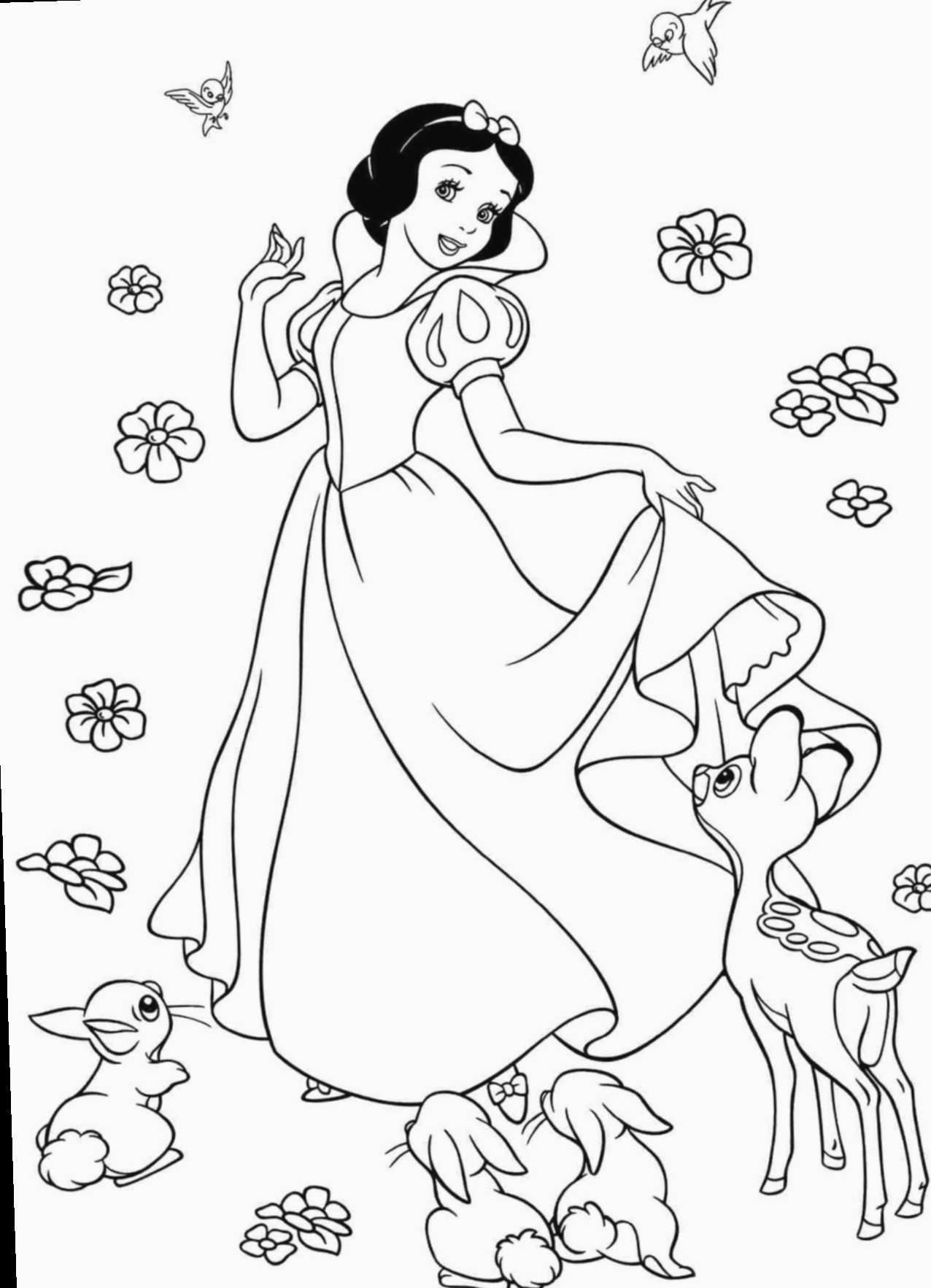 13 Drawing Disney Princesses Snow White Gratis Kleurplaten Disney Kleurplaten Sneeuww