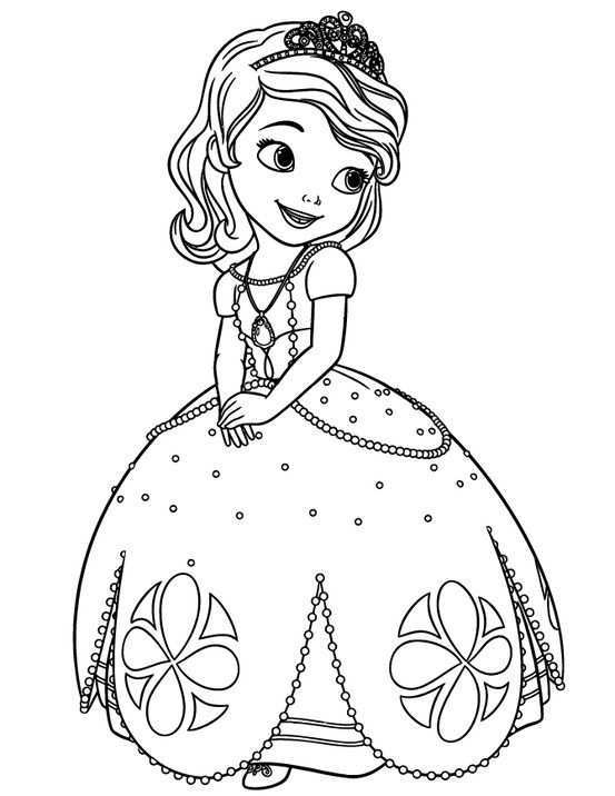 Princess Sofia Disney Disney Princess Coloring Pages Disney Coloring Pages Princess C