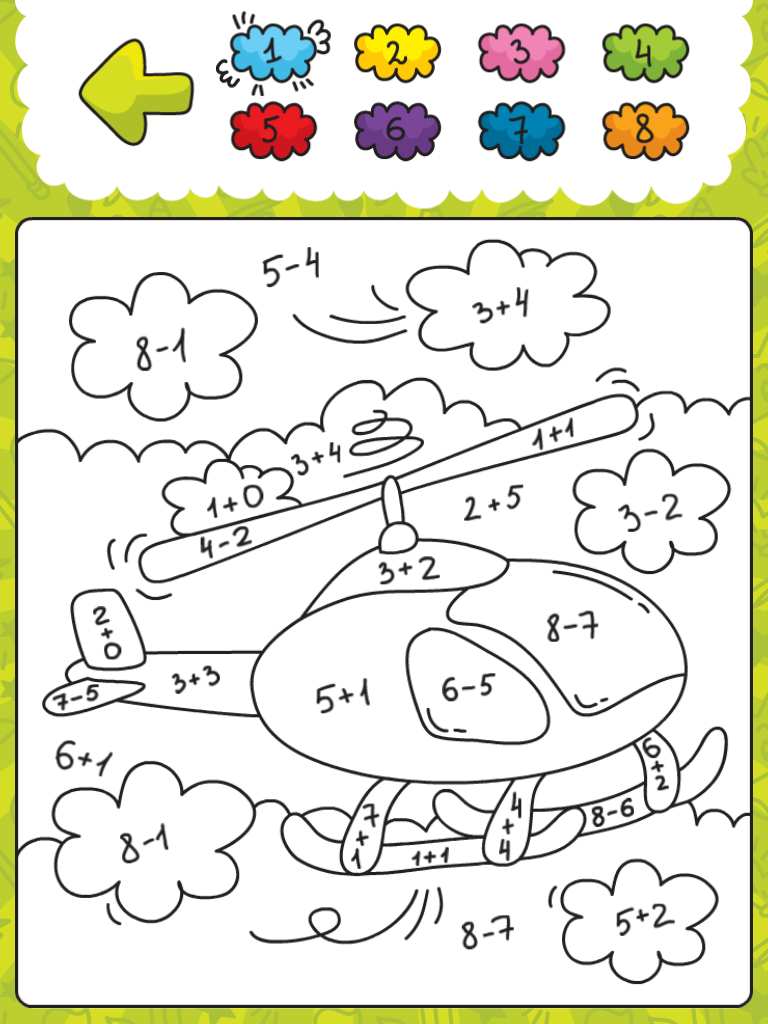 Coloring Smart 1 Png 768 1 024 Pixeles Werkjes Schoolactiviteiten Optellen En Aftrekk