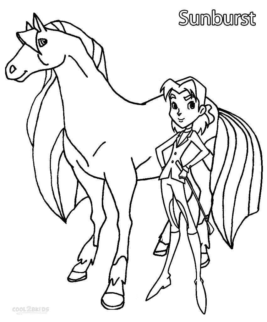 Printable Horseland Coloring Pages For Kids Cool2bkids Horse Coloring Pages Kids Prin