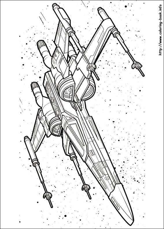 Star Wars The Force Awakens Coloring Picture Star Wars Coloring Book Star Wars Prints