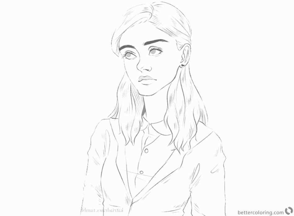 Stranger Things Coloring Page Best Of Stranger Things Coloring Pages Nancy Wheeler Aw