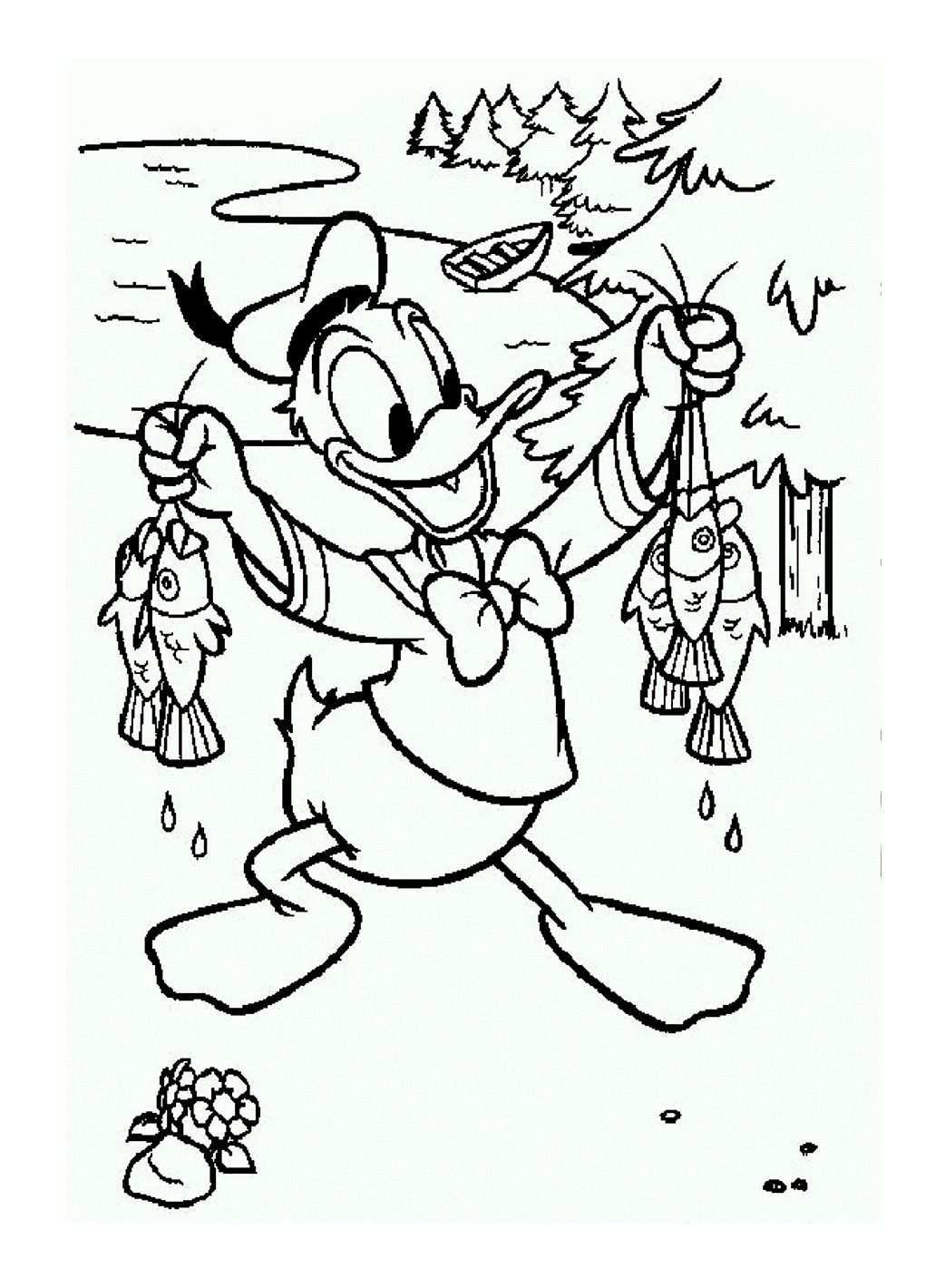 12 Genial Donald Coloriage Images