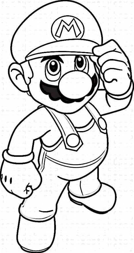 Mario Bross Kleurplaten 1 Desenho Super Mario Desenhos Infantis Para Colorir Desenhos