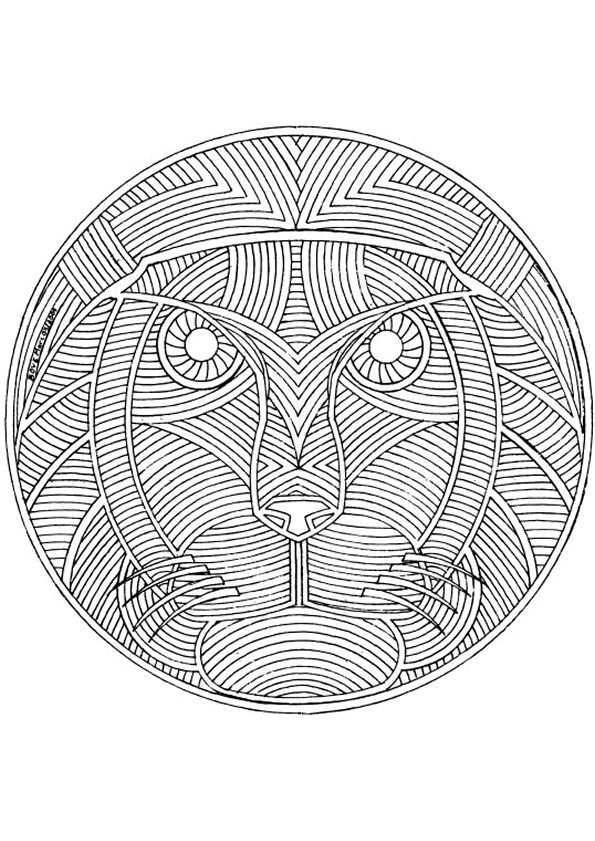 Kleurplaat Mandala Kleurplaten 5129 Kleurplaten Coloriage Mandala Coloriage Mandala A