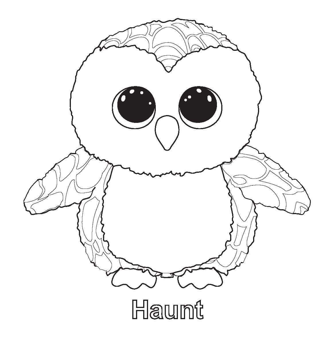 Ty Art Gallery Pictures Of Beanie Boos Beanie Boo Party Animal Coloring Pages