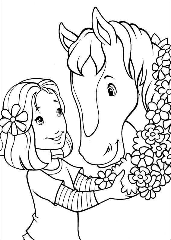 Holly Hobbie Tegninger Til Farvelaegning 25 Horse Coloring Pages Coloring Pages Color