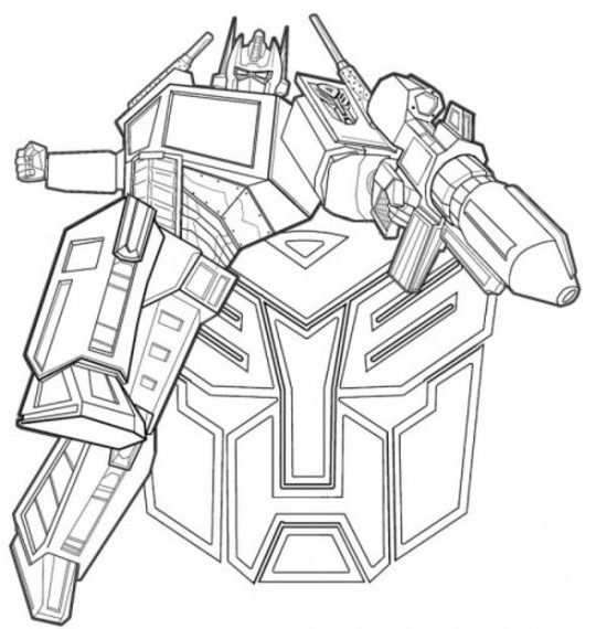 Free Printable Prime Transformer Coloring Pages For Kids 26 Picture Transformers Colo