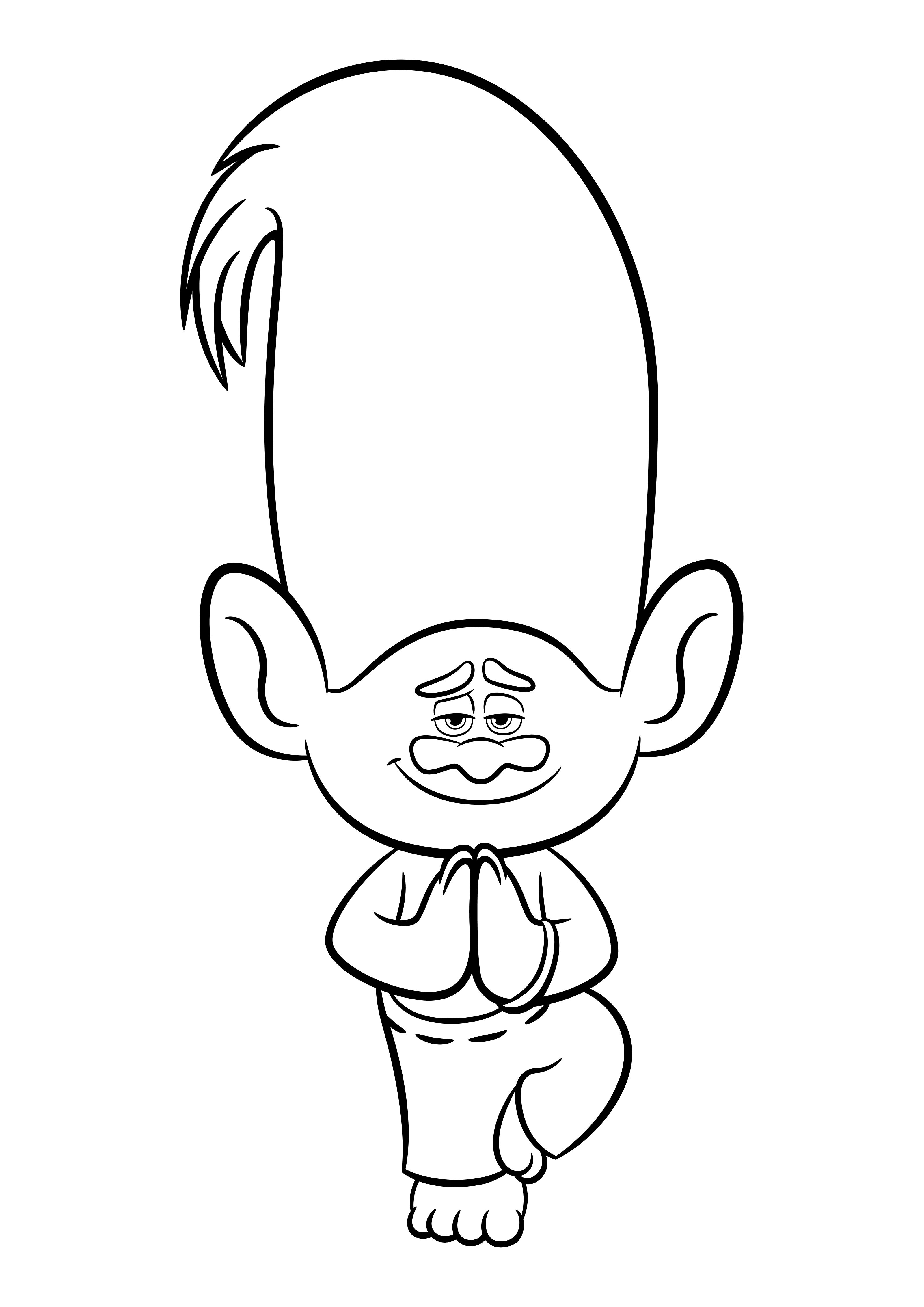 Trolls Coloring Pages To Download And Print For Free Poppy Coloring Page Coloring Pag